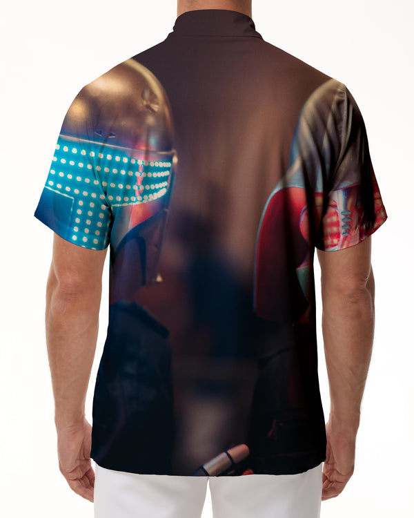 
Hawaiian Shirt Short Sleeves Lapel Tropical Floral Ukiyo-e and Sci-fi Printed Casual Shirt Short Sleeves
                