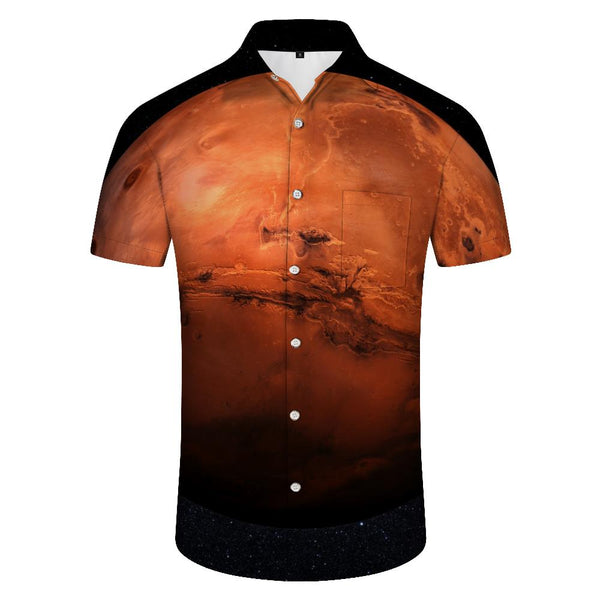 
Casual Beach Shirt Summer Fashion Tropical Short Sleeve Shirt Hawaiian Button Lapel Pocket Men's Casual Short Sleeve Shirt Loose
                