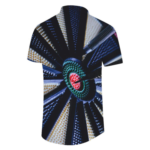 
Archery Board Men's Hawaiian Shirt Summer Short Sleeve Pattern Casual Button Lightweight Beach Shirt Short Sleeve Seaside
                