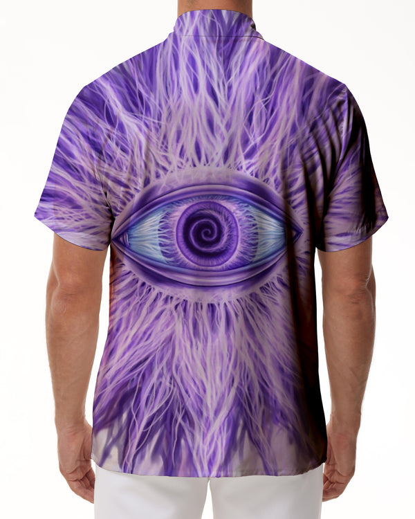 
Summer hip-hop short-sleeved loose tops Hawaiian shirts men's 3d printed printed shirts summer shirts street
                
