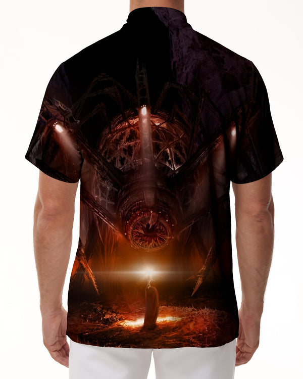
Spider Summer Mens Horror Monster 3D Printed Shirt Vintage Streetwear Mens Hawaiian Beach Shirt
                