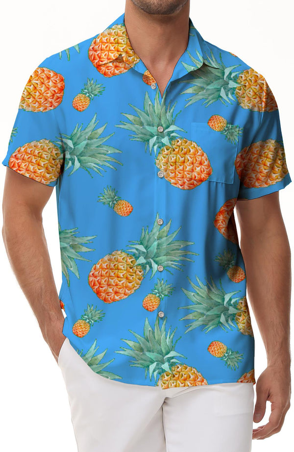 Button-down summer shirts for men Summer Hawaiian shirts for men Hawaiian floral shirts Beach shirts for men Holiday essentials