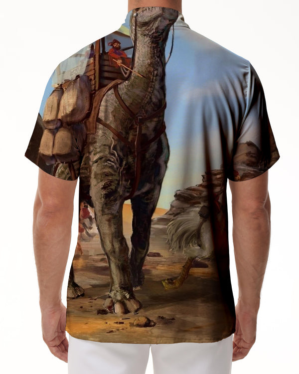 
Loose Fit Hawaiian Shirt Men's Summer Casual Shirt Short Sleeve 3D Printed Pattern Hawaiian Shirt Tops
                