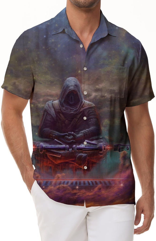 Designer Hawaiian shirt men short sleeve collar top fashion streetwear 3d print hip hop retro casual clothing