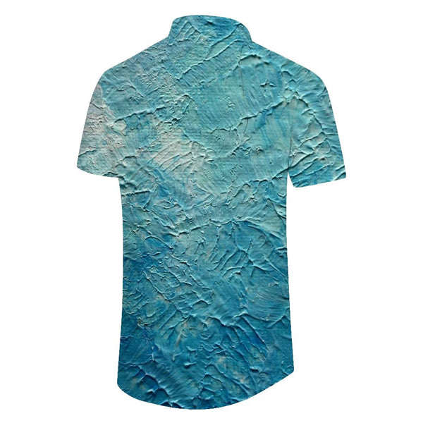 
Sketchpad Abstract Blue Hawaiian Shirt Men's Casual Short Sleeve Button Beach Shirt Personalized
                