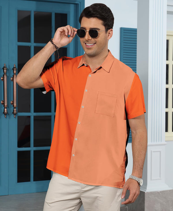 
Hawaiian Shit for Men Beach Summer Mens Buton Down Short Sleeve Shit Tropical Vacation Casual Clothes
                