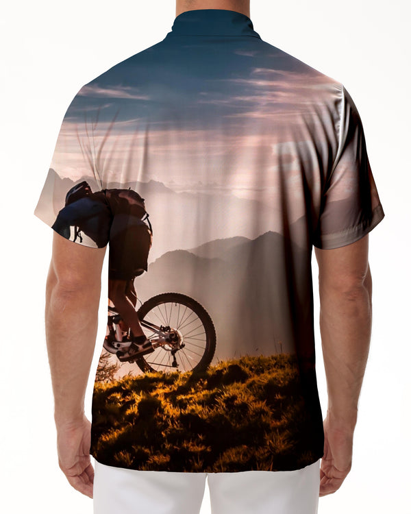 
Daily Street Cycling Casual Shirt Men Digital Printing Sports Hobby Hawaii Outdoor Fishing Button Short Sleeve
                