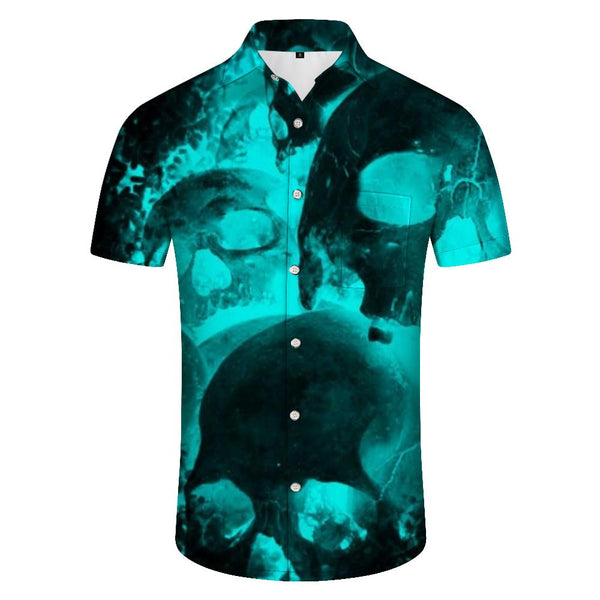 
Men's Vacation Shirt Button-down Beach Short Sleeve Casual Loose Vacation Short Sleeve Shirt Beach Seaside
                