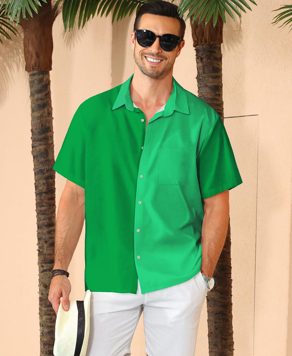 
Hawaiian Shit for Men Beach Summer Mens Buton Down Short Sleeve Shit Tropical Vacation Casual Clothes
                