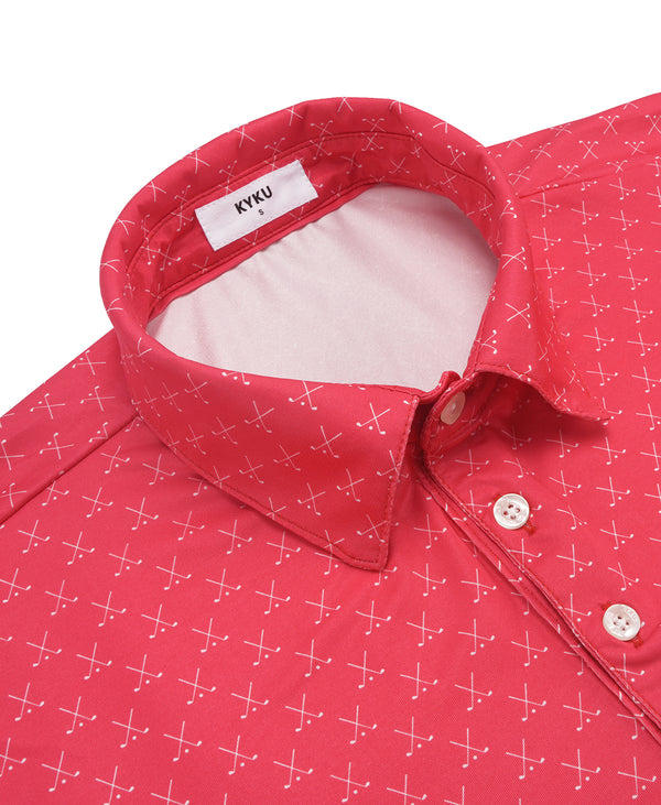 
Men’s Polo Shirt with Micro Print – Comfortable Fit, Durable Quality
                
