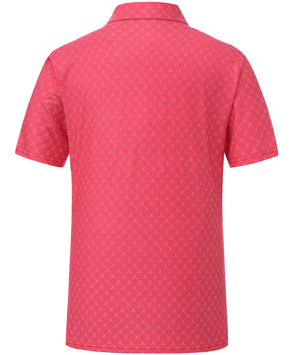 
Men’s Polo Shirt with Micro Print – Comfortable Fit, Durable Quality
                