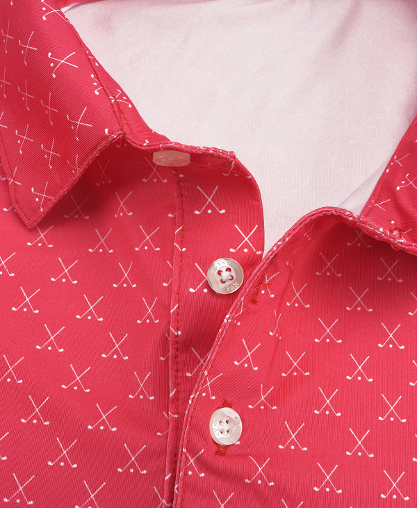
Men’s Polo Shirt with Micro Print – Comfortable Fit, Durable Quality
                