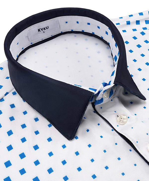 
Men’s Micro Pattern Polo – Soft Touch, Durable and Comfortable Fit
                