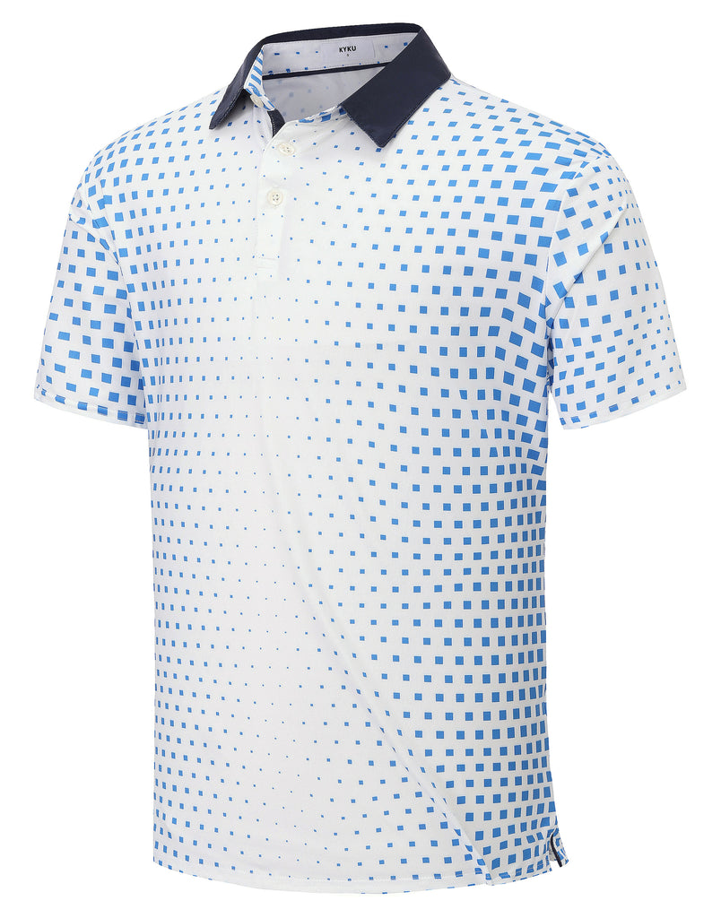 Men’s Micro Pattern Polo – Soft Touch, Durable and Comfortable Fit