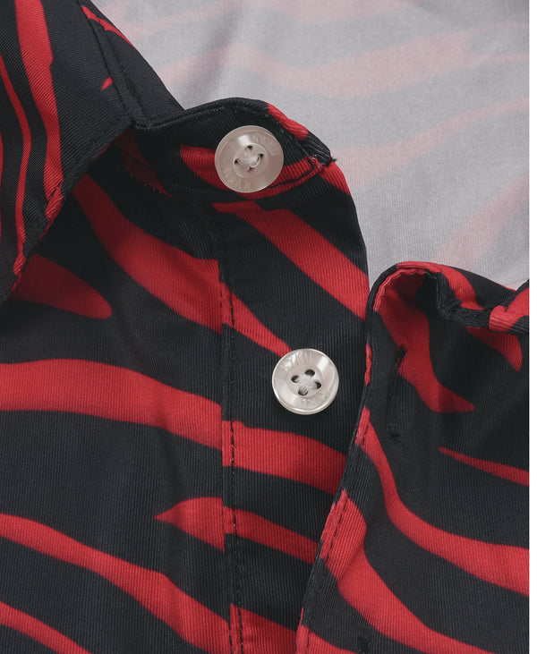 
Men’s Micro Pattern Polo Shirt – Comfortable Fit, Durable Fabric
                