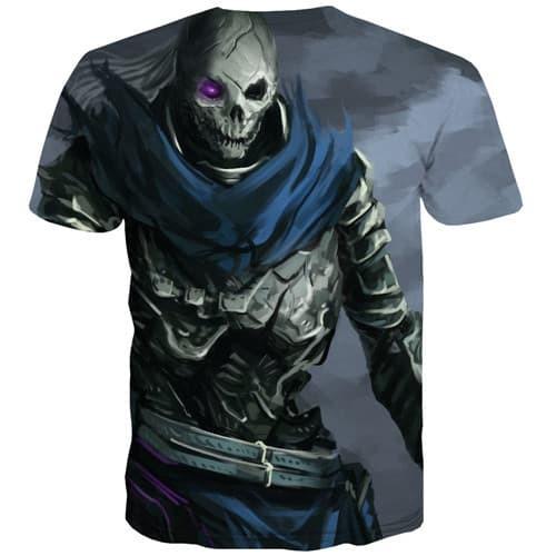 
Skull T shirts Men Military Tshirts Casual Terror T shirts Funny Military Shirt Print Anime Costume Tshirt Printed Short Sleeve - KYKU
                