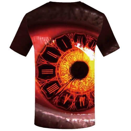 
Eye T-shirt Men Mechanical T-shirts 3d Clock Tshirt Printed Gothic Tshirts Novelty Rock T-shirts Graphic Short Sleeve T shirts - KYKU
                