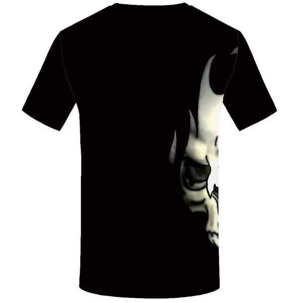 
Skull T-shirts Men Black Tshirt Anime Gothic T shirts Funny Harajuku Tshirts Print T-shirt 3d Mens Clothing Hip hop Unisex
                