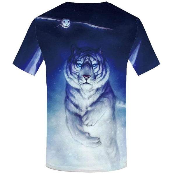 
Tiger T shirt Men Owl Tshirts Print Animal Tshirt Anime Art T shirts Funny Painting T-shirt 3d Mens Clothing Graphic Unisex
                