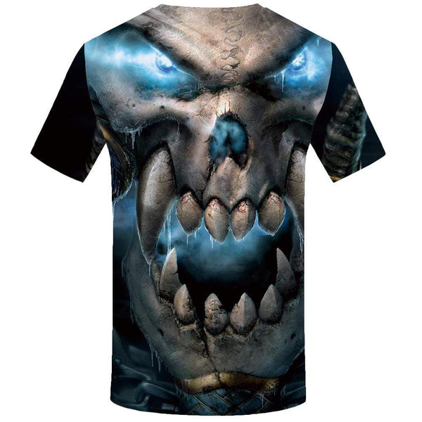
KYKU Skull T shirt Men Nebula T shirts Funny Space Tshirt Anime Gothic Tshirts Print Skeleton T-shirt 3d Mens Clothing
                