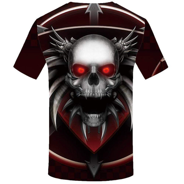
Skull T-shirts Men Skeleton T-shirt 3d Metal T shirts Funny Harajuku Tshirt Anime Gothic Tshirts Print Mens Fashion Casual
                