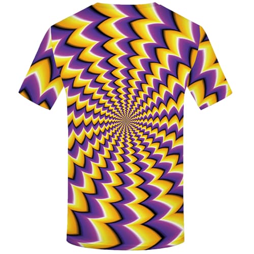 
Psychedelic T shirts Men Dizziness Tshirt Printed Colorful Tshirts Casual
                