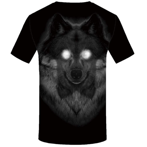 
Wolf T shirt Men Black T-shirt 3d Animal Tshirts Print Punk Rock Tshirt Anime Gothic T shirts Funny Mens Clothing Casual Unisex
                