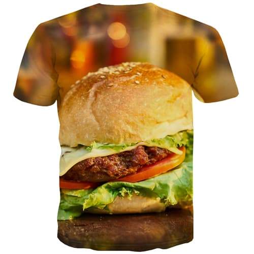 
Hamburger T shirts Men Funny Tshirt Anime Food Shirt Print Harajuku Tshirts Casual Cartoon T-shirts Graphic Short Sleeve Hip hop - KYKU
                