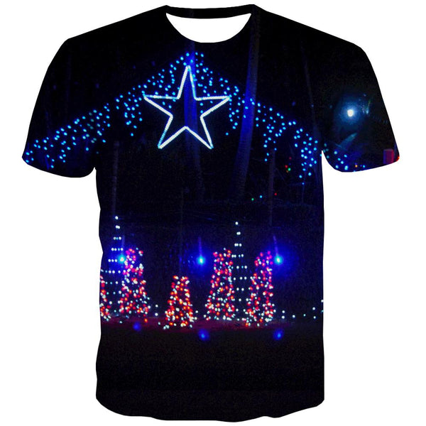 
street lighting t shirt tee shirt festival art costume Christmas men Cool
                
