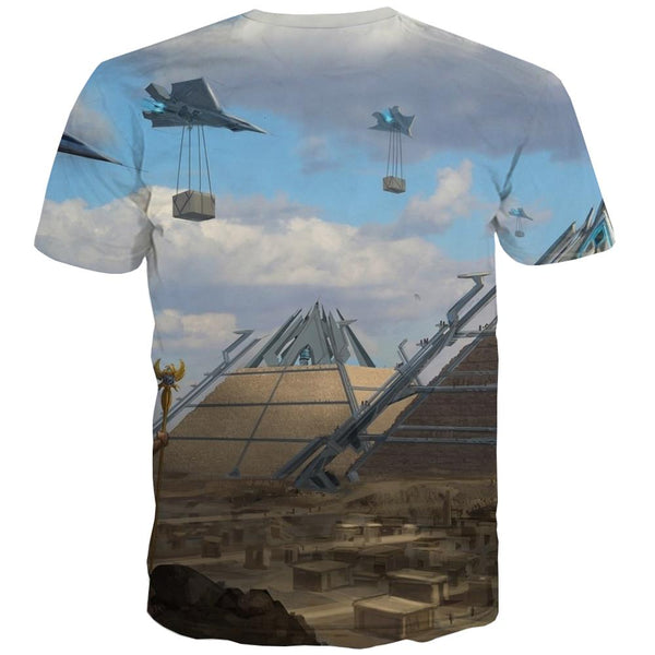 
shirt Airship air ship Cool Casual art costume men flying ship
                