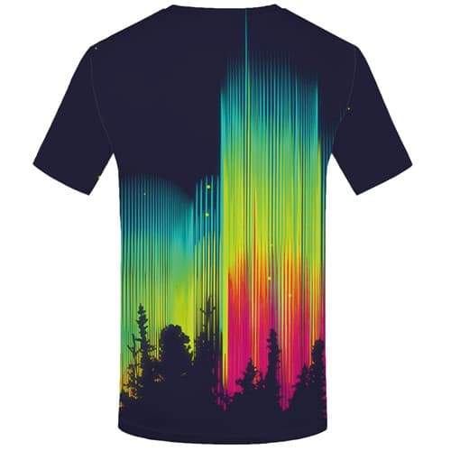 
Aurora T-shirt Men Colorful Tshirts Casual Rainbow Shirt Print Refraction Tshirt Anime Harajuku T-shirts 3d Short Sleeve Fashion - KYKU
                