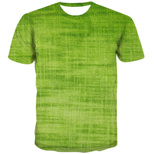 
Light green linen texture shirt special texture 4D tshirt art costume Casual different men
                