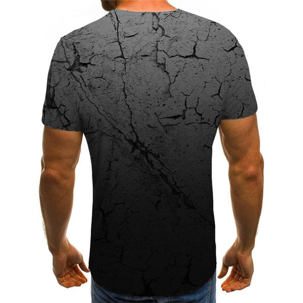 
Dark Crackle Texture shirt special texture 3D tshirt art costume man Cool different
                