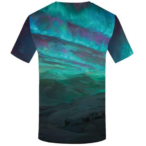 
Aurora T shirts Men Colorful Tshirt Anime Mountain Tshirts Casual Nebula Tshirts Novelty Russia Tshirts Cool Short Sleeve - KYKU
                