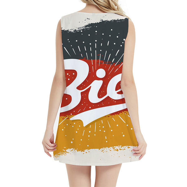 
Graffiti Dresses Women German Flag Vestido Sexy Germany Halter Sleeveless Art Ladies Dresses Ink Sundress Womens Clothing Summer
                