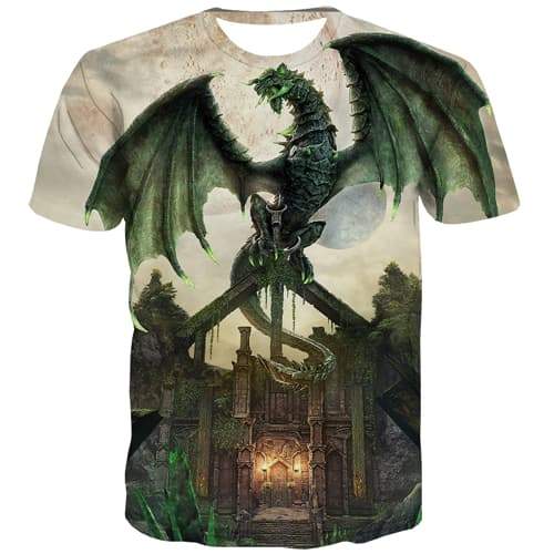 Monster T shirts Men Halloween Tshirts Novelty Hip Hop Tshirts Cool Anime T shirts Funny Harajuku Tshirts Casual Short Sleeve - KYKU