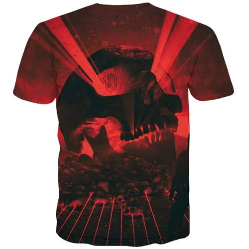 
Skull T shirts Men Terror Tshirts Casual Flame Tshirts Cool Hip Hop Tshirt Anime Rock Tshirt Printed Short Sleeve Punk Rock - KYKU
                