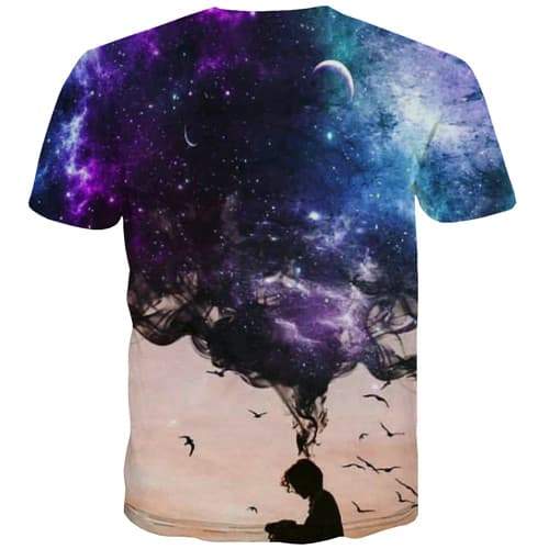 
Galaxy T-shirt Men Graffiti Tshirts Casual Art Tshirt Anime Abstract Tshirts Novelty Gothic Tshirt Printed Short Sleeve Fashion - KYKU
                