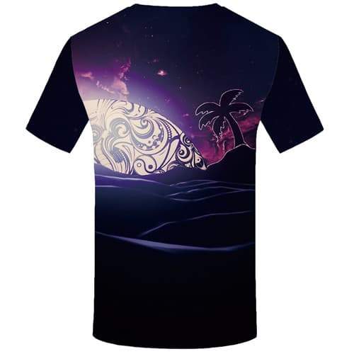 
Coconut Tree T-shirt Men Cartoon Tshirts Casual Harajuku T-shirts 3d Mountain T shirts Funny Hawaii Shirt Print Short Sleeve - KYKU
                