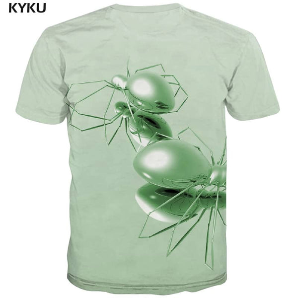 
insect shirt Funny 3D t shirt plant Cool art costume beautiful men
                