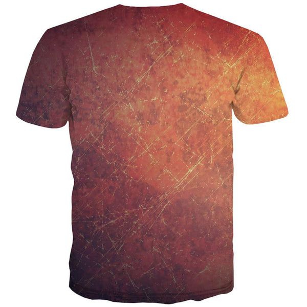 
Dark red antique texture shirts special texture Casual art costume Cool man different
                