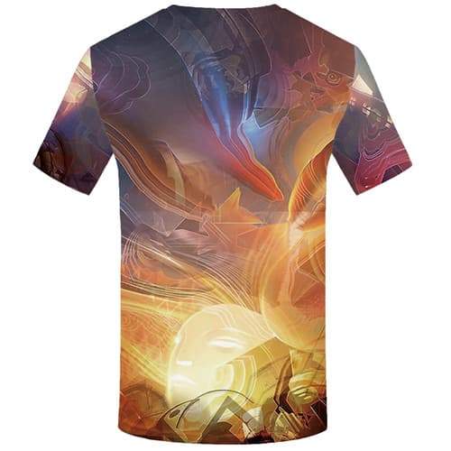 
Psychedelic T-shirt Men Colorful T shirts Funny War T-shirts Graphic Cartoon Tshirts Casual Abstract Tshirt Anime Short Sleeve - KYKU
                