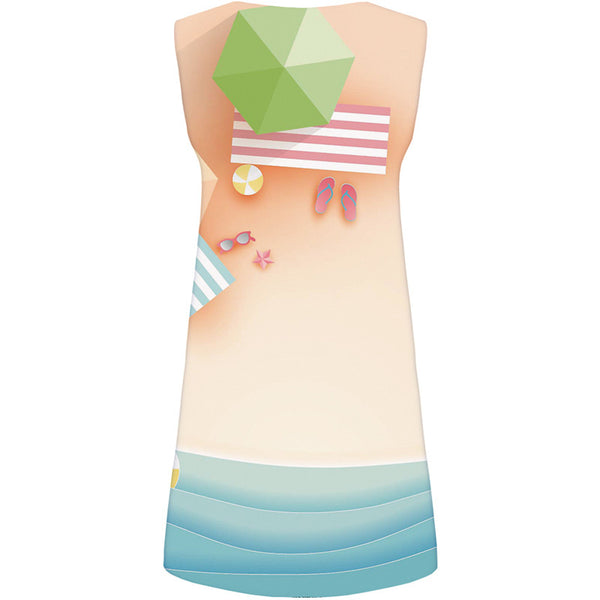 
Beach Dress Women Sea Ladies Dresses Yellow Sexy Womens Clothing Elegant
                