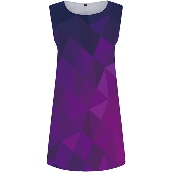 Graphics Dress Women Geometry Beach Blue Ladies Dresses Womens Clothing Elegant