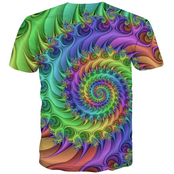 
shirt abstract personality Casual shirt 3D men Cool fun geometric colorful art art costume
                