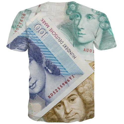 
Money T shirts Men Letter T shirts Funny Harajuku T-shirts 3d Abstract Shirt Print Gothic Tshirt Anime Short Sleeve summer - KYKU
                