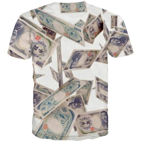 
Japan Yen T shirts Men Money T shirts Funny Abstract Tshirts Novelty Japan T-shirts 3d Harajuku Shirt Print Short Sleeve - KYKU
                