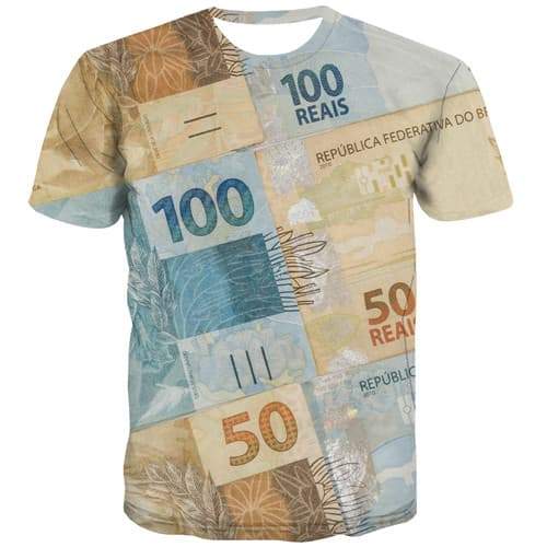 Money T shirts Men Flower T-shirts Graphic Russia Tshirts Cool Vintage Tshirts Casual Gothic Tshirts Novelty Short Sleeve - KYKU