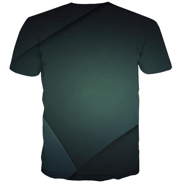 
Black and green gradient irregular texture tshirt special texture Cool different art costume Casual men
                
