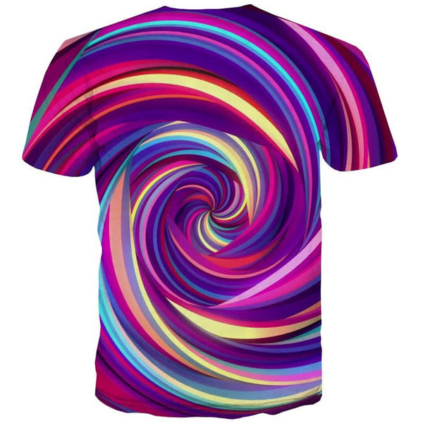 
t shirt abstract  personality Funny 3D t shirt  art costume fun geometric colorful art man Cool
                
